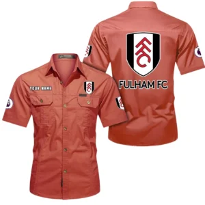 Fulham Short Sleeved Shirt, Gift For Fulham Fan EPL79052225459 - Red
