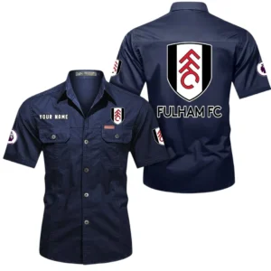 Fulham Short Sleeved Shirt, Gift For Fulham Fan EPL79052225459 - Dark Blue