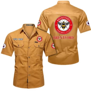 Brentford Short Sleeved Shirt, Gift For Brentford Fan EPL79052225460 - Turmeric