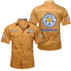Leicester City Short Sleeved Shirt, Gift For Leicester City Fan EPL79052225462 - Turmeric