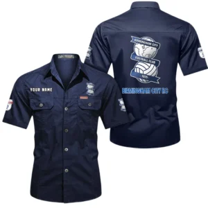 Birmingham City Short Sleeved Shirt, Gift For Birmingham City Fan EPL80052225335 - Dark Blue