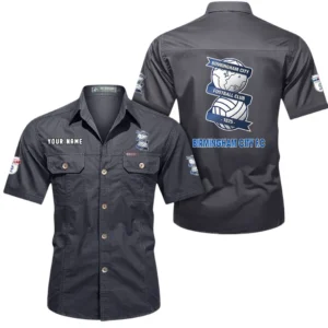 Birmingham City Short Sleeved Shirt, Gift For Birmingham City Fan EPL80052225335 - Gray