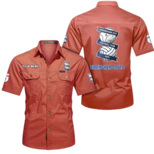 Birmingham City Short Sleeved Shirt, Gift For Birmingham City Fan EPL80052225335 - Red