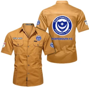Portsmouth Short Sleeved Shirt, Gift For Portsmouth Fan EPL80052225337 - Turmeric