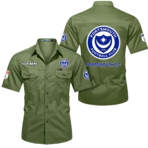 Portsmouth Short Sleeved Shirt, Gift For Portsmouth Fan EPL80052225337 - Fruit Green