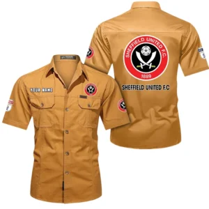 Sheffield United Short Sleeved Shirt, Gift For Sheffield United Fan EPL80052225338 - Turmeric