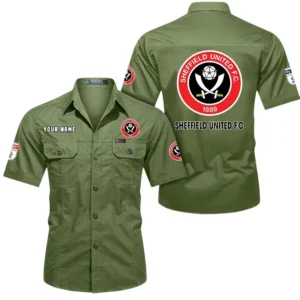 Sheffield United Short Sleeved Shirt, Gift For Sheffield United Fan EPL80052225338 - Fruit Green
