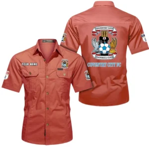 Coventry City Short Sleeved Shirt, Gift For Coventry City Fan EPL80052225339 - Red