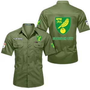 Norwich City Short Sleeved Shirt, Gift For Norwich City Fan EPL80052225340 - Fruit Green