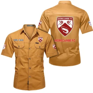 Morecambe Short Sleeved Shirt, Gift For Morecambe Fan EPL80052225341 - Turmeric