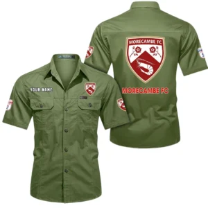 Morecambe Short Sleeved Shirt, Gift For Morecambe Fan EPL80052225341 - Fruit Green