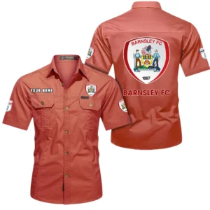 Barnsley Short Sleeved Shirt, Gift For Barnsley Fan EPL80052225342 - Red