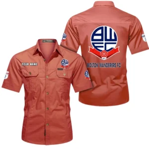 Bolton Wanderers Short Sleeved Shirt, Gift For Bolton Wanderers Fan EPL80052225346 - Red
