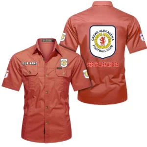 Crewe Alexandra Short Sleeved Shirt, Gift For Crewe Alexandra Fan EPL80052225347 - Red