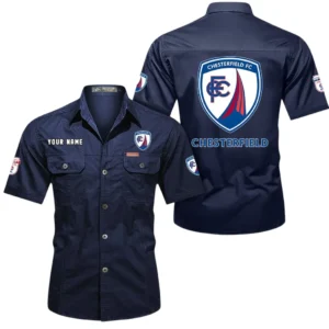 Chesterfield Short Sleeved Shirt, Gift For Chesterfield Fan EPL80052225349 - Dark Blue