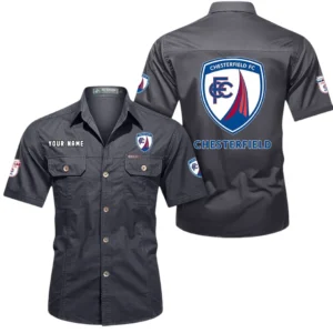Chesterfield Short Sleeved Shirt, Gift For Chesterfield Fan EPL80052225349 - Gray