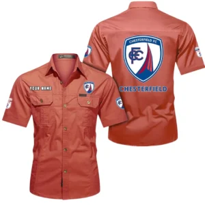 Chesterfield Short Sleeved Shirt, Gift For Chesterfield Fan EPL80052225349 - Red