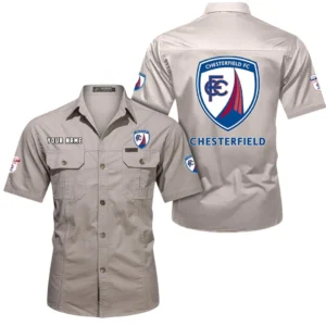 Chesterfield Short Sleeved Shirt, Gift For Chesterfield Fan EPL80052225349 - Beige