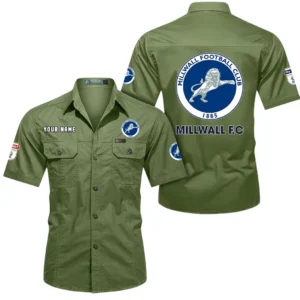 Millwall Short Sleeved Shirt, Gift For Millwall Fan EPL80052225350 - Fruit Green
