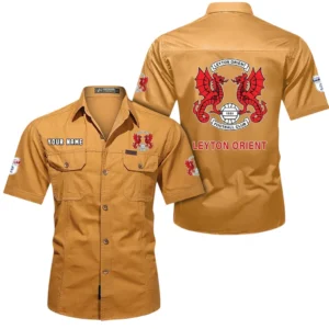 Leyton Orient Short Sleeved Shirt, Gift For Leyton Orient Fan EPL80052225351 - Turmeric