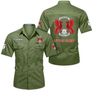 Leyton Orient Short Sleeved Shirt, Gift For Leyton Orient Fan EPL80052225351 - Fruit Green
