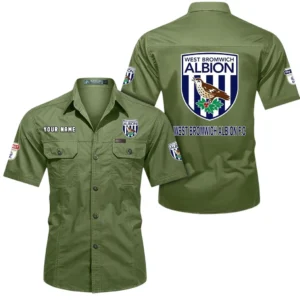 West Bromwich Albion Short Sleeved Shirt, Gift For West Bromwich Albion Fan EPL80052225352 - Fruit Green