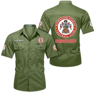 Accrington Stanley Short Sleeved Shirt, Gift For Accrington Stanley Fan EPL80052225354 - Fruit Green