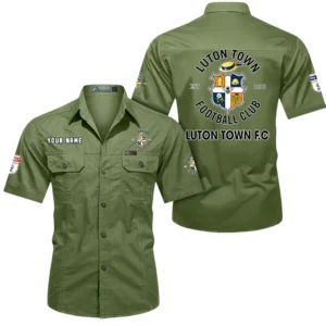Luton Town Short Sleeved Shirt, Gift For Luton Town Fan EPL80052225355 - Fruit Green