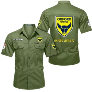 Oxford United Short Sleeved Shirt, Gift For Oxford United Fan EPL80052225359 - Fruit Green