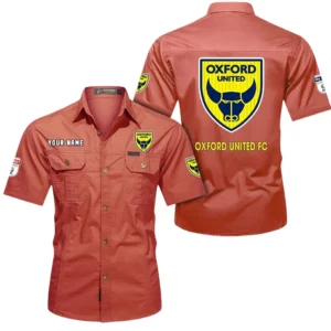 Oxford United Short Sleeved Shirt, Gift For Oxford United Fan EPL80052225359 - Red