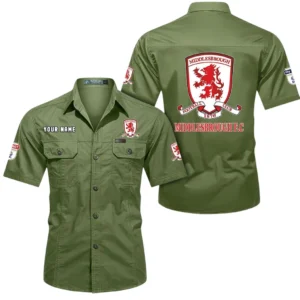 Middlesbrough Short Sleeved Shirt, Gift For Middlesbrough Fan EPL80052225360 - Fruit Green