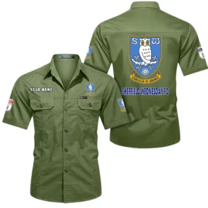 Sheffield Wednesday Short Sleeved Shirt, Gift For Sheffield Wednesday Fan EPL80052225362 - Fruit Green