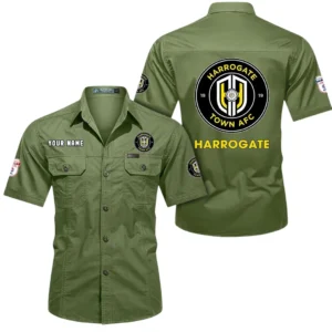 Harrogate Town Short Sleeved Shirt, Gift For Harrogate Town Fan EPL80052225365 - Fruit Green