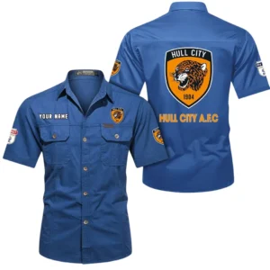 Hull City Short Sleeved Shirt, Gift For Hull City Fan EPL80052225367 - Cowboy Blue
