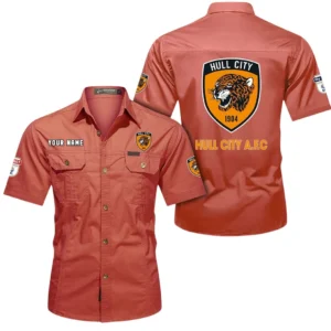 Hull City Short Sleeved Shirt, Gift For Hull City Fan EPL80052225367 - Red