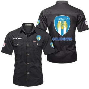 Colchester United Short Sleeved Shirt, Gift For Colchester United Fan EPL80052225369 - Black