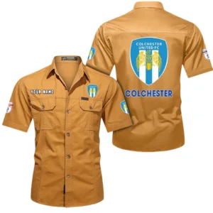Colchester United Short Sleeved Shirt, Gift For Colchester United Fan EPL80052225369 - Turmeric