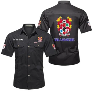 Tranmere Rovers Short Sleeved Shirt, Gift For Tranmere Rovers Fan EPL80052225371 - Black