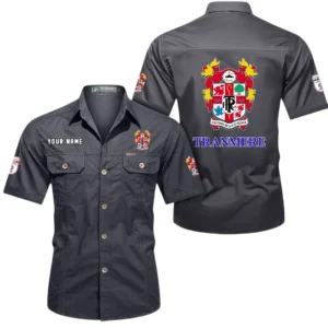 Tranmere Rovers Short Sleeved Shirt, Gift For Tranmere Rovers Fan EPL80052225371 - Gray