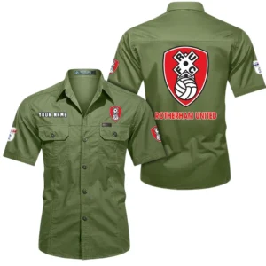 Rotherham United Short Sleeved Shirt, Gift For Rotherham United Fan EPL80052225373 - Fruit Green