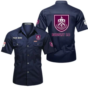 Burnley Short Sleeved Shirt, Gift For Burnley Fan EPL80052225375 - Dark Blue