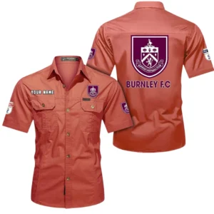 Burnley Short Sleeved Shirt, Gift For Burnley Fan EPL80052225375 - Red