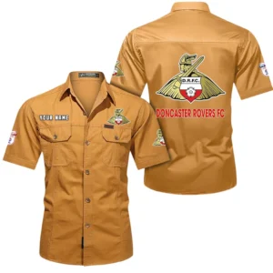 Doncaster Rovers Short Sleeved Shirt, Gift For Doncaster Rovers Fan EPL80052225376 - Turmeric