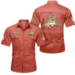 Doncaster Rovers Short Sleeved Shirt, Gift For Doncaster Rovers Fan EPL80052225376 - Red