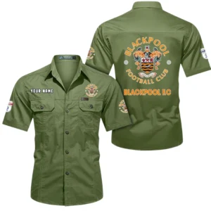 Blackpool Short Sleeved Shirt, Gift For Blackpool Fan EPL80052225378 - Fruit Green