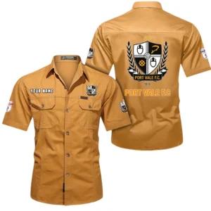 Port Vale Short Sleeved Shirt, Gift For Port Vale Fan EPL80052225379 - Turmeric