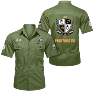Port Vale Short Sleeved Shirt, Gift For Port Vale Fan EPL80052225379 - Fruit Green
