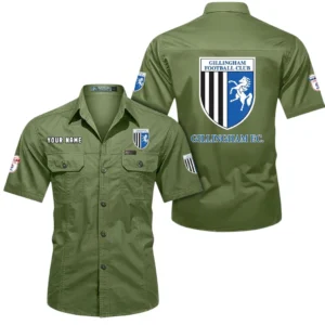 Gillingham Short Sleeved Shirt, Gift For Gillingham Fan EPL80052225383 - Fruit Green