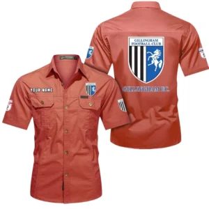 Gillingham Short Sleeved Shirt, Gift For Gillingham Fan EPL80052225383 - Red