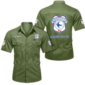 Cardiff City Short Sleeved Shirt, Gift For Cardiff City Fan EPL80052225386 - Fruit Green